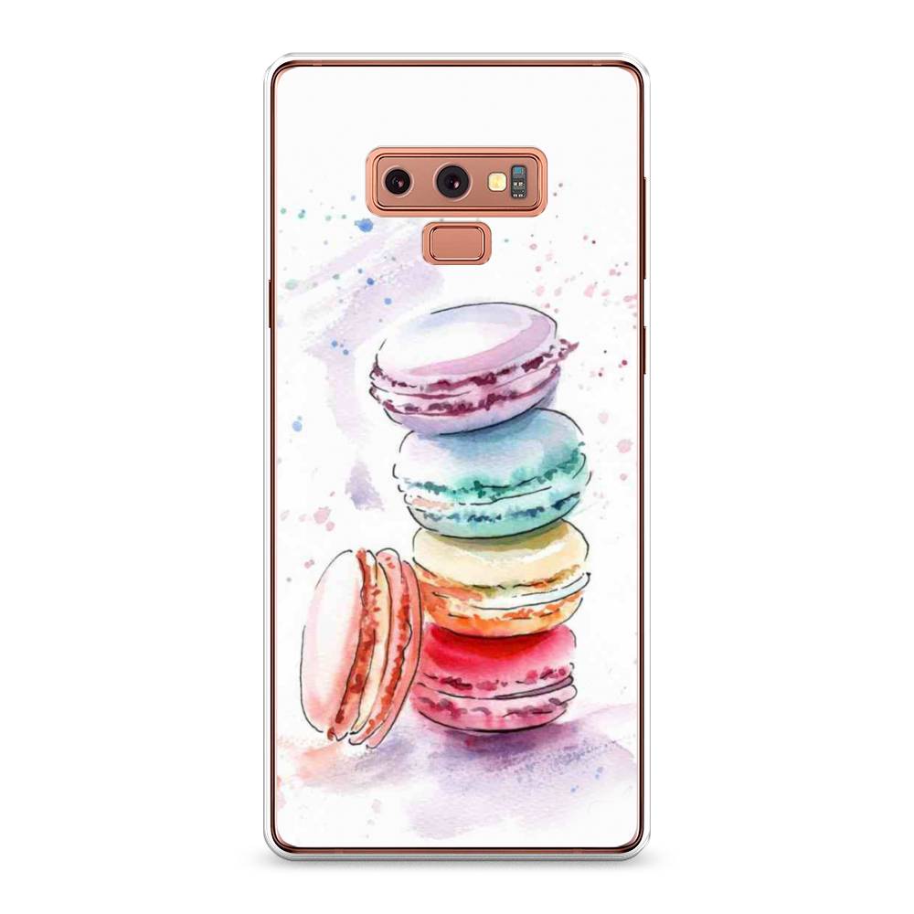

Чехол Awog на Samsung Galaxy Note 9 "Пирамидка макарони 2", Желтый, 26350-10