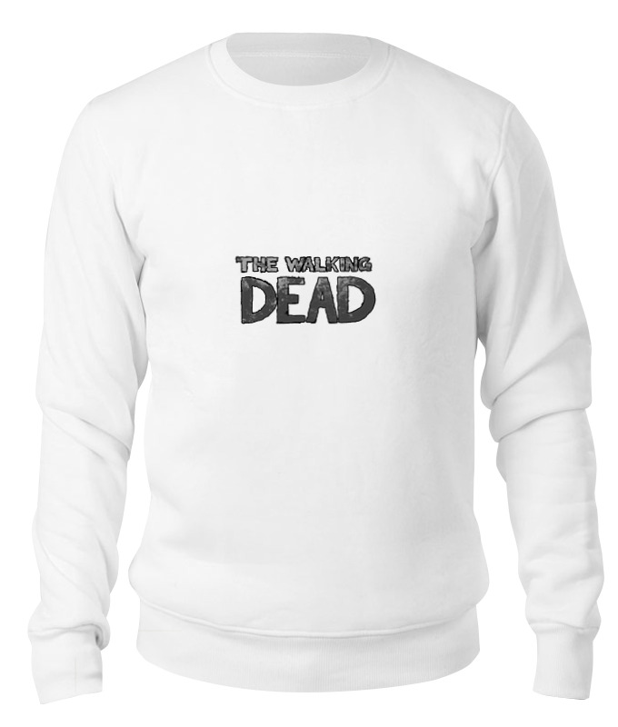 

Свитшот унисекс Printio The walking dead белый M, The walking dead