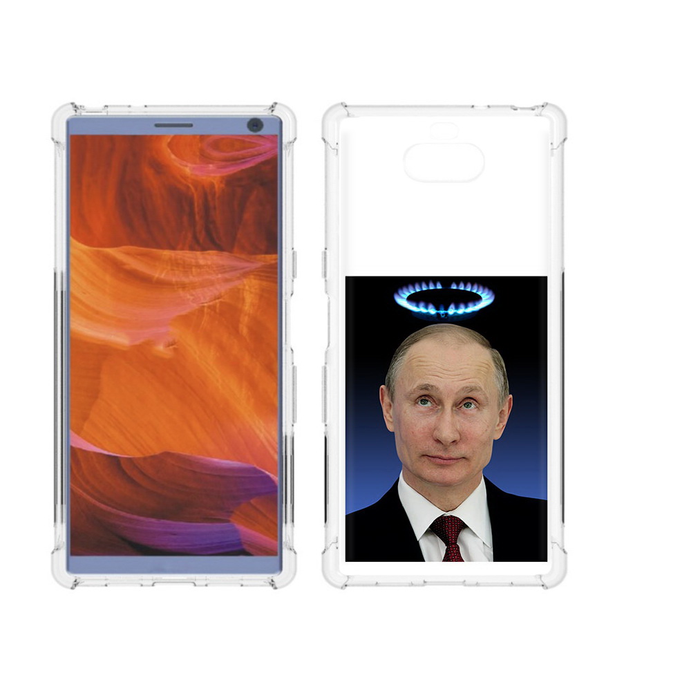 

Чехол MyPads Tocco для Sony Xperia 10 Plus святой газ, Прозрачный, Tocco