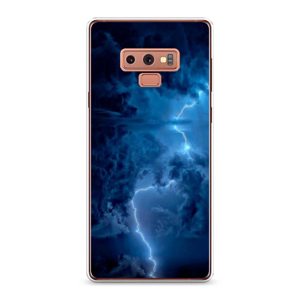 

Чехол Awog на Samsung Galaxy Note 9 "Молния", Синий, 26350-4