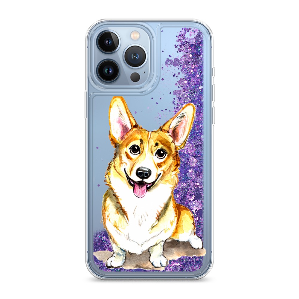 

Чехол Awog на Apple iPhone 13 Pro Max / Айфон 13 Pro Max "Малыш корги", Разноцветный, 14492-1