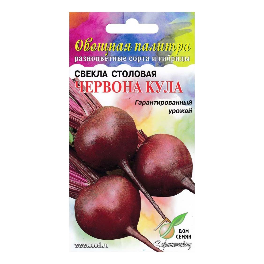 

Семена свекла Червона кула Дом семян 1 уп.