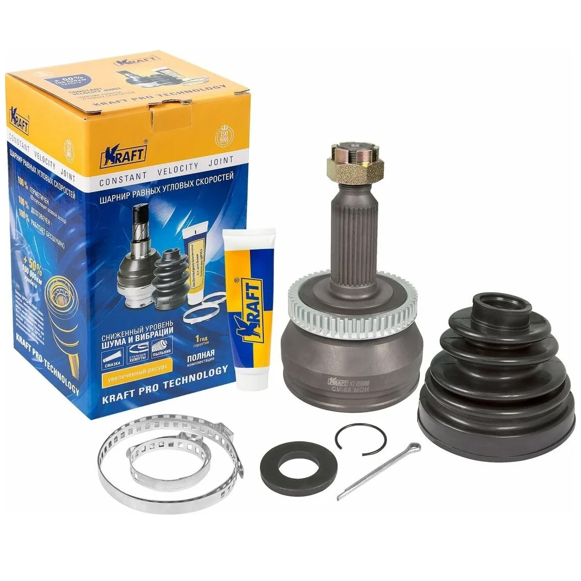 

Шрус Наружный Hyundai Santa Fe (06-) 2.0-2.7 Mt/At Abs Kraft арт. KT059066