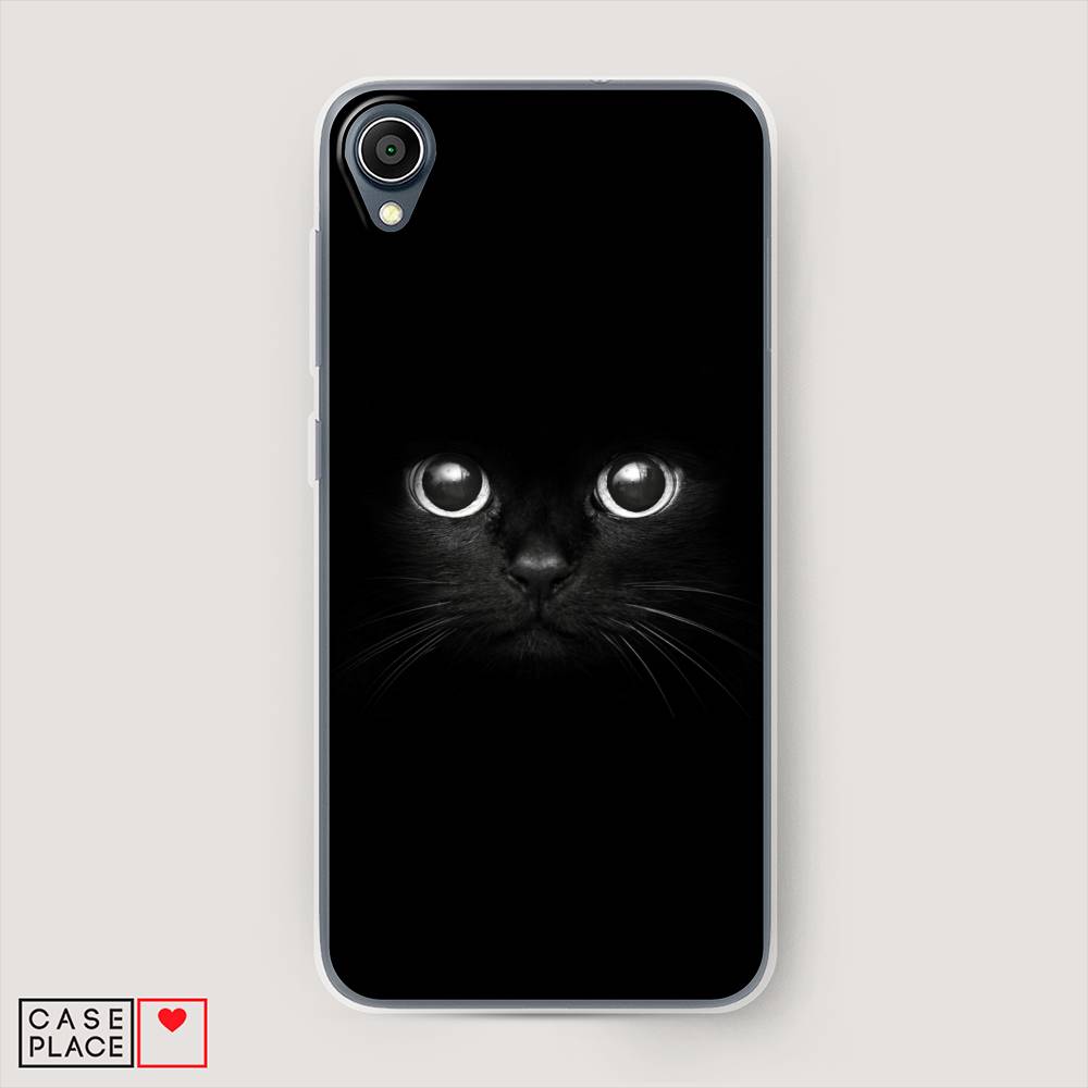 

Чехол Awog на Asus ZenFone Live L1 ZA550KL "Взгляд черной кошки", Черный, 43650-1