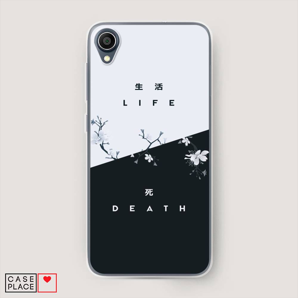 фото Чехол awog "life and death" для asus zenfone live l1 za550kl