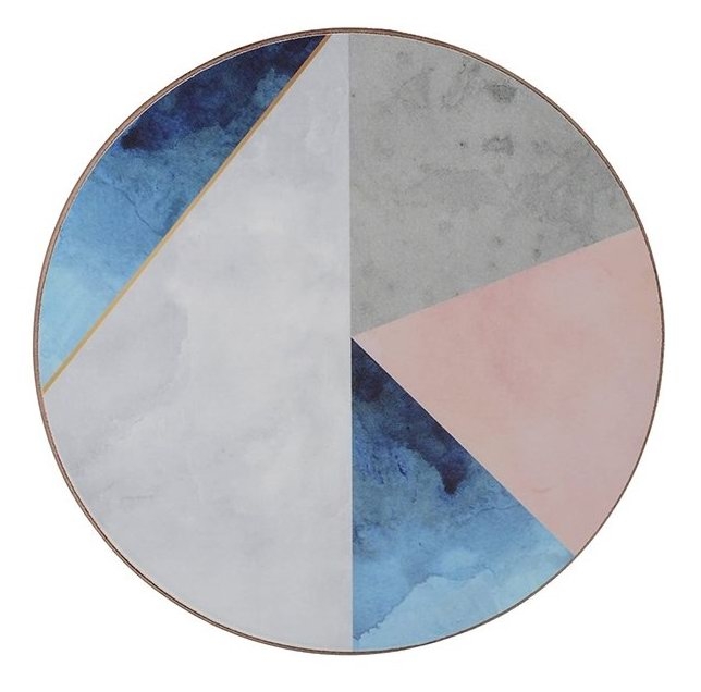 Набор из 4 подставок Geo Palette Creative Tops