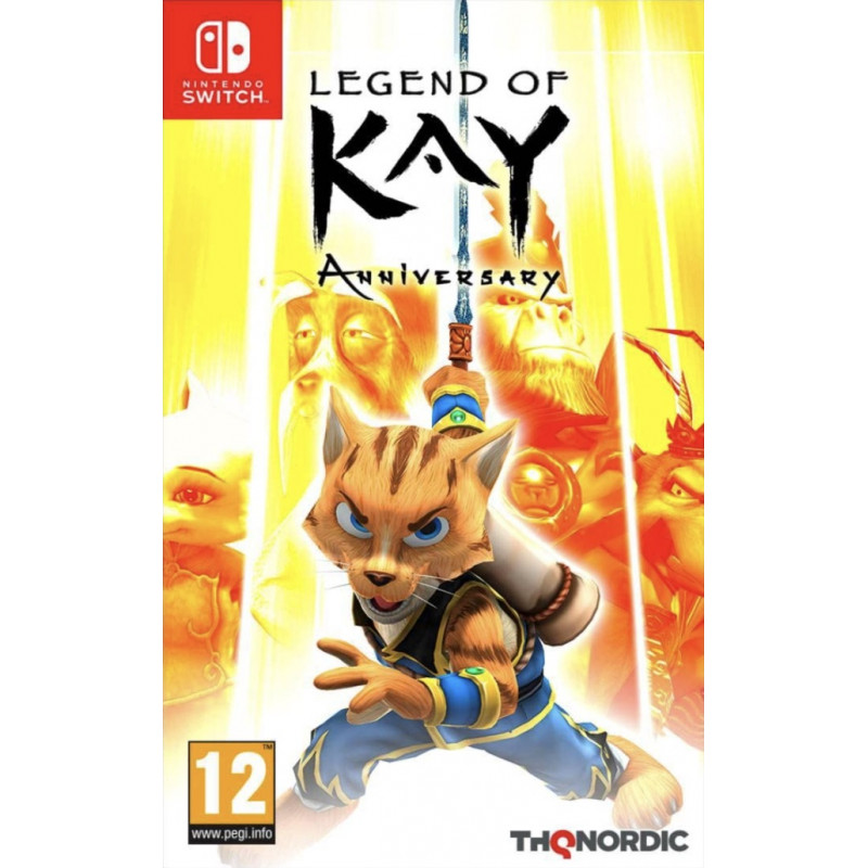 фото Игра legend of kay anniversary (nintendo switch) thq nordic