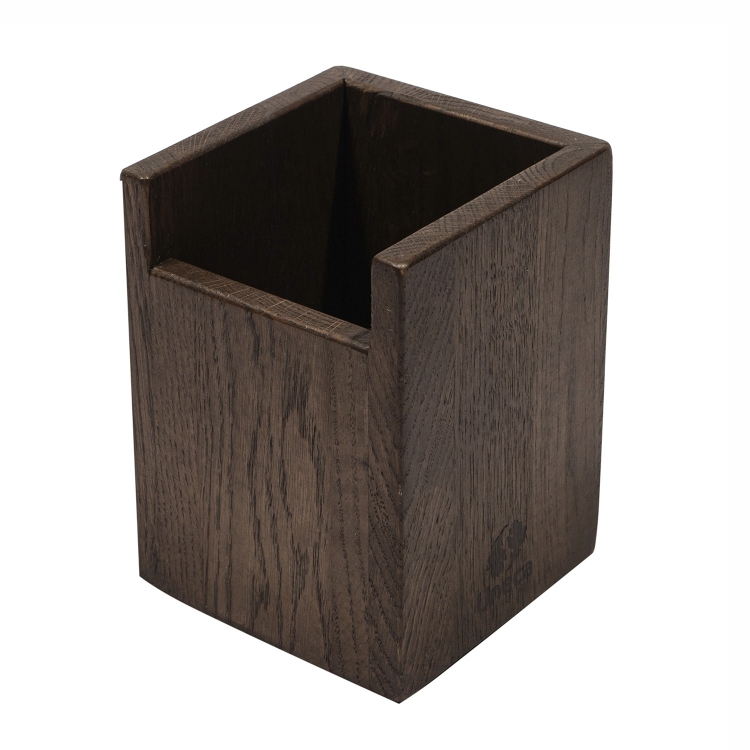 Органайзер для кухонных принадлежностей дубовый, 14х14х17 Uneca