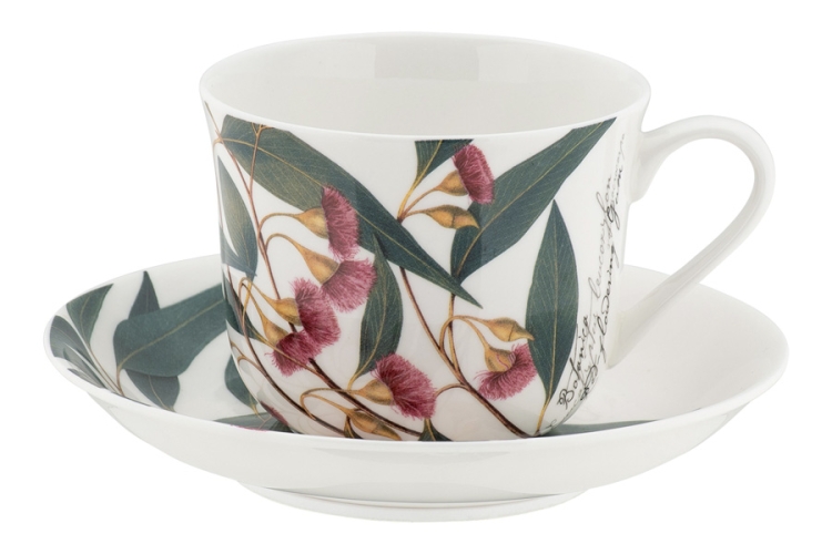 

Чашка с блюдцем Эвкалипт, 0,48л. Maxwell & Williams, Разноцветный