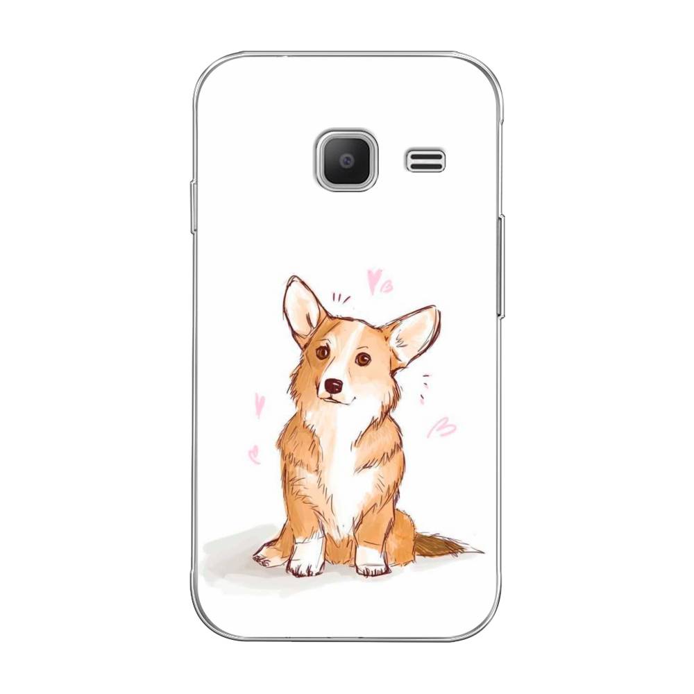 

Чехол Awog на Samsung Galaxy J1 mini 2016 / Самсунг J1 mini 2016 "Корги любовь", 22250-1