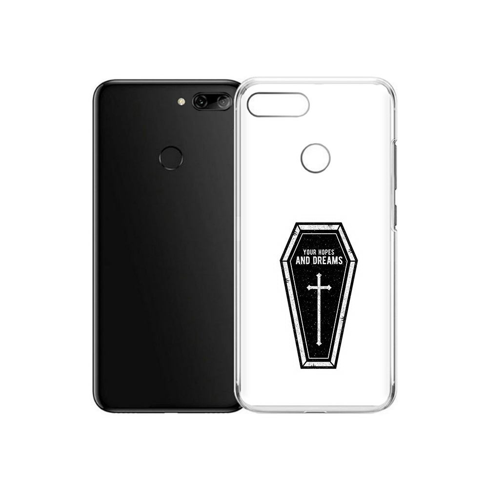 

Чехол MyPads Tocco для Alcatel 1S гроб с мечтами (PT227137.662.299), Прозрачный, Tocco