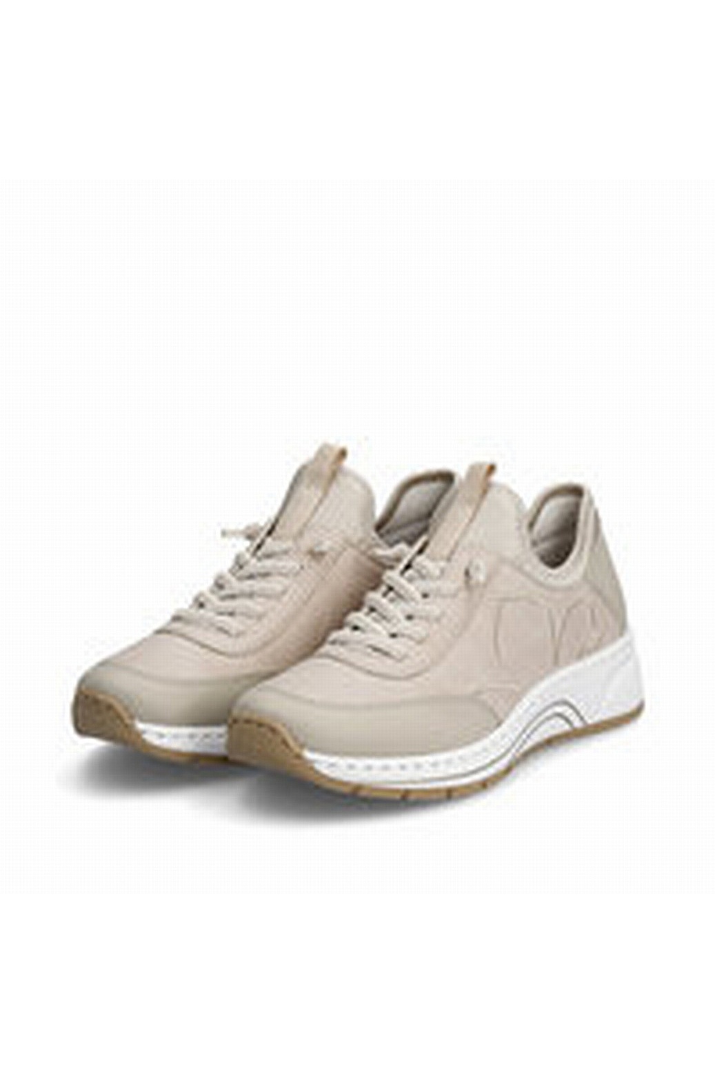 

Кроссовки женские Rieker N6550-60 бежевые 38 RU, Бежевый, N6550-60