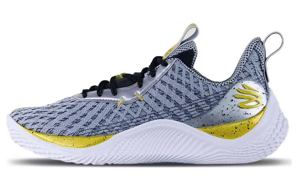 

Кроссовки унисекс Under Armour Curry Flow 10 Father to Son серые 45.5 EU, Серый, Curry Flow 10 Father to Son