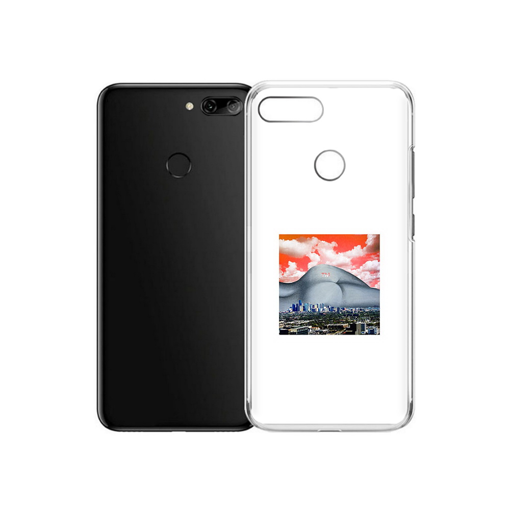 

Чехол MyPads Tocco для Alcatel 1S город с девушкой на фоне (PT227137.662.297), Прозрачный, Tocco