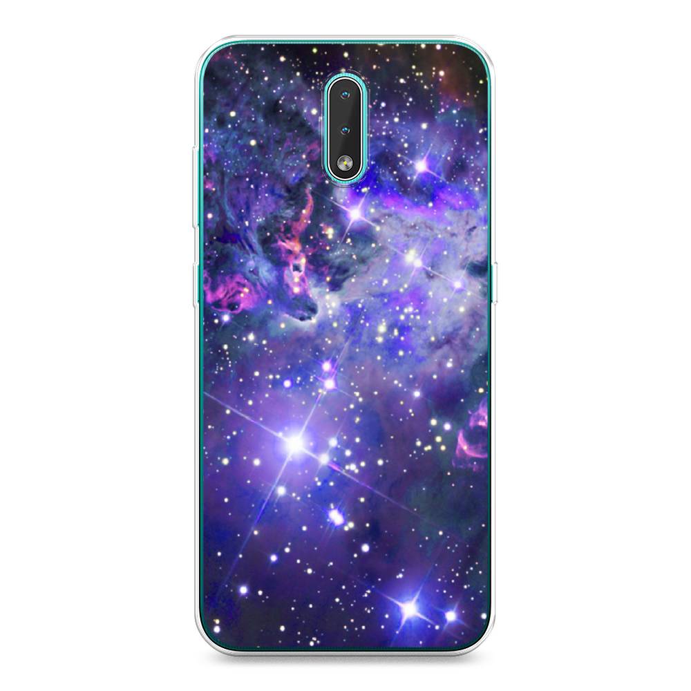 

Чехол Awog на Nokia 2.3 / Нокиа 2.3 "Яркая галактика", Фиолетовый, 123250-4