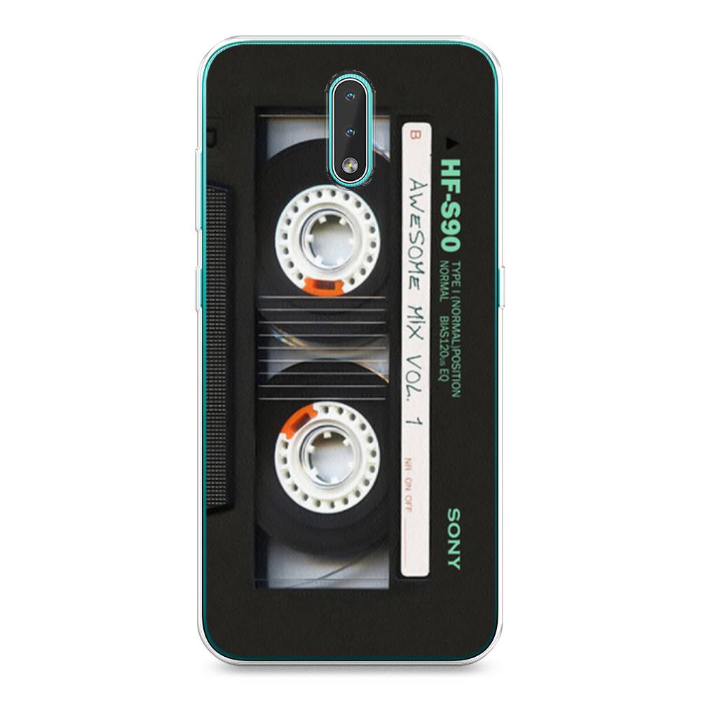 

Чехол Awog на Nokia 2.3 / Нокиа 2.3 "Кассета", Черный, 123250-10