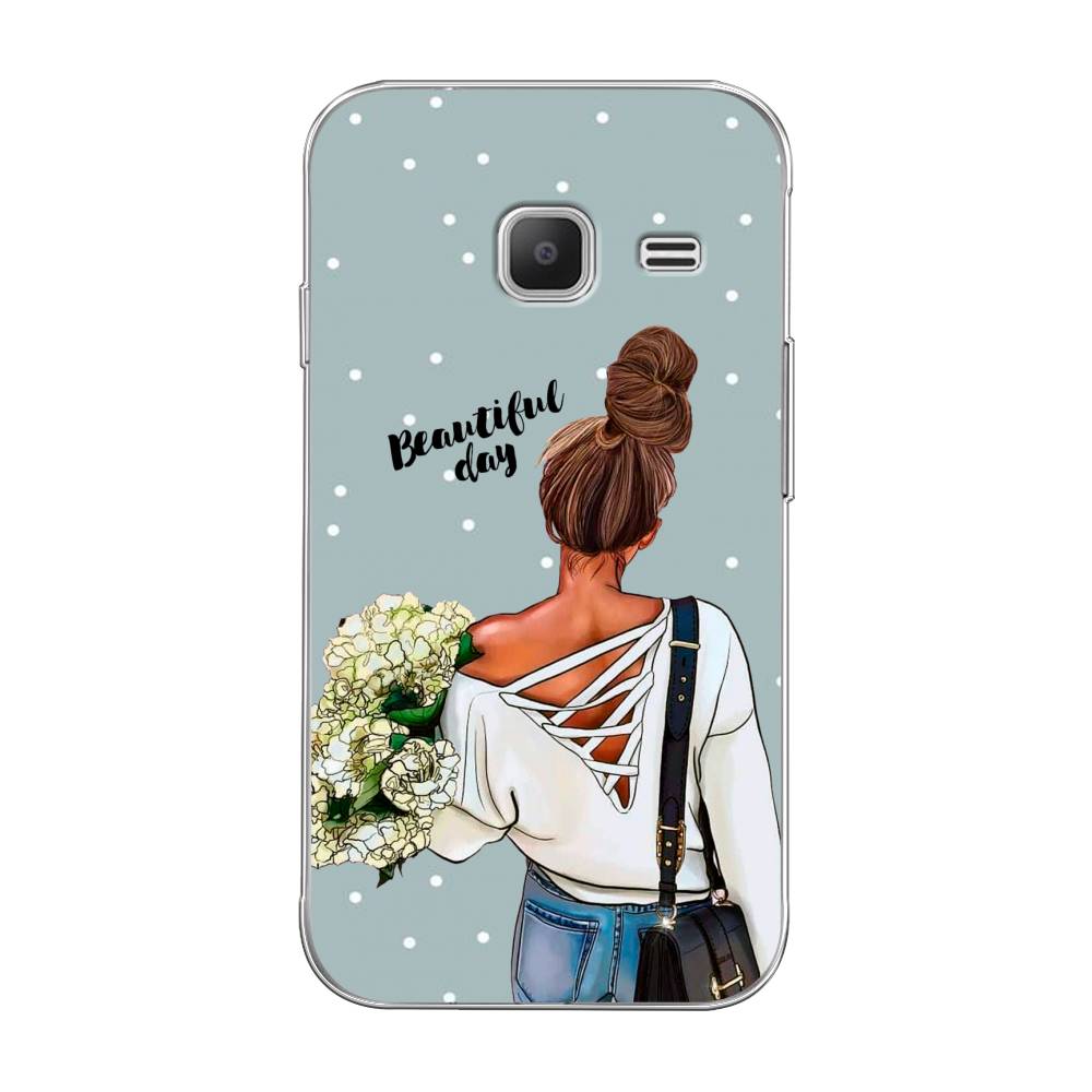 

Чехол Awog на Samsung Galaxy J1 mini 2016 / Самсунг J1 mini 2016 "Beautiful day", 22250-6