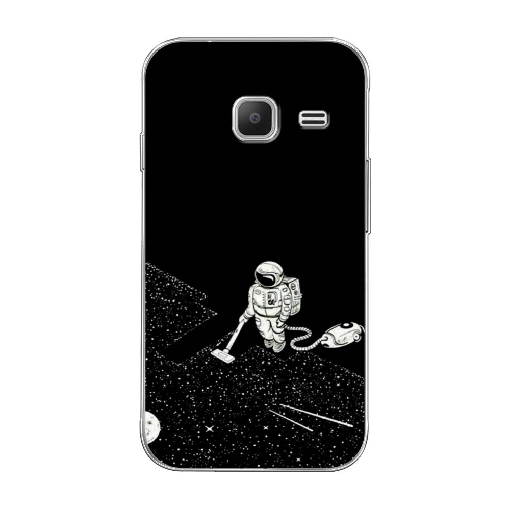 фото Чехол awog "космонавт с пылесосом" для samsung galaxy j1 mini 2016