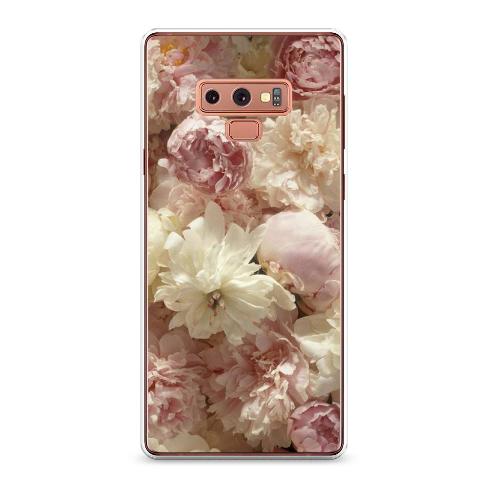 

Чехол Awog на Samsung Galaxy Note 9 "Пионы светлые", Бежевый;коричневый, 26350-8