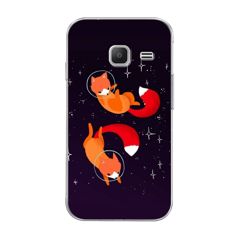 

Чехол Awog на Samsung Galaxy J1 mini 2016 / Самсунг J1 mini 2016 "Лисы космонавты", 22250-4