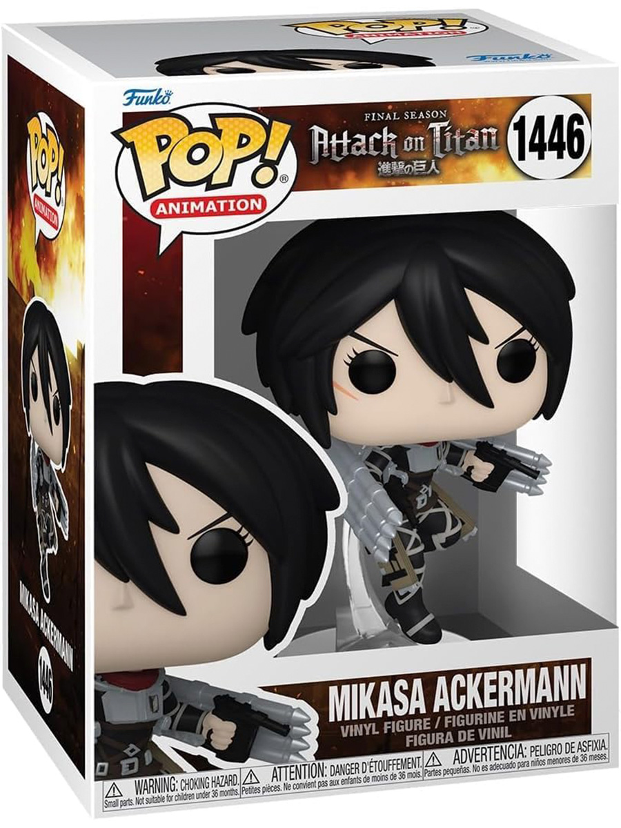 

Фигурка Funko POP! аниме Атака титанов Микаса Аккерман Attack on Titan №1446 10,5 см, аниме Атака титанов Микаса Аккерман Attack on Titan