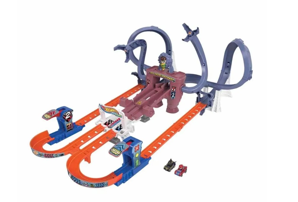 

Набор треков для двух машин Hot Wheels RacerVerse Marvel HPL34, Разноцветный, RacerVerse Marvel HPL34