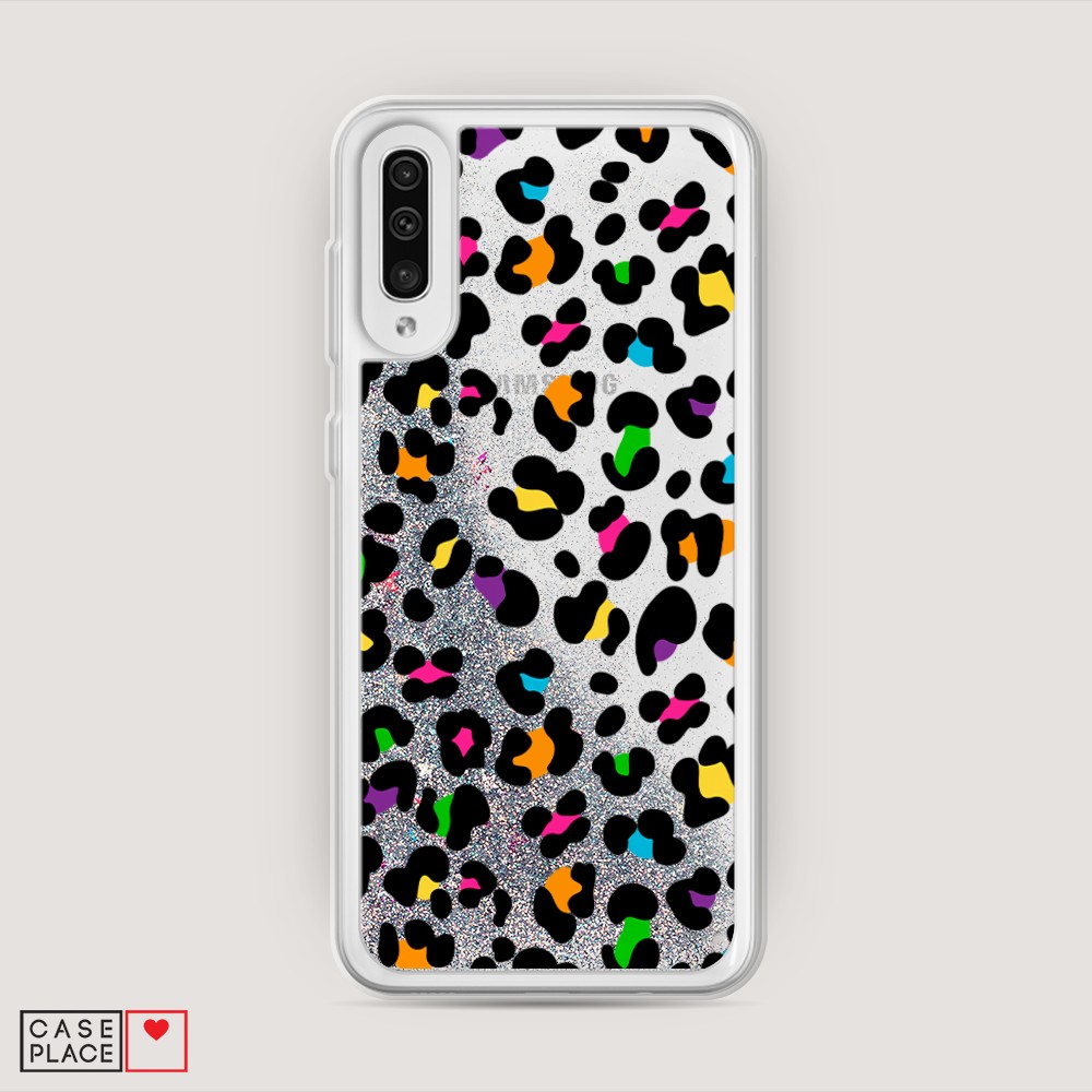 

Чехол Awog на Samsung Galaxy A50/A30S "Яркий леопард", Разноцветный, 27791-1