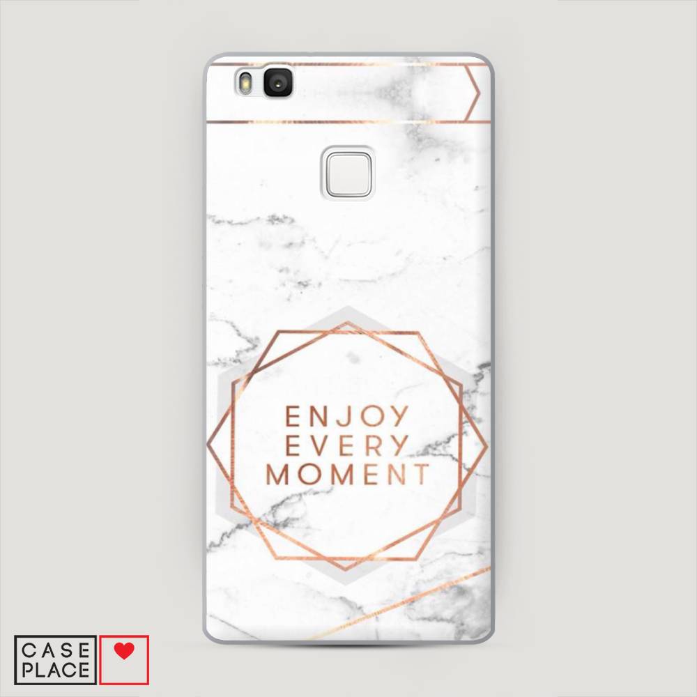

Чехол Awog "Enjoy every moment мрамор" для Huawei P9 lite, 61740-5