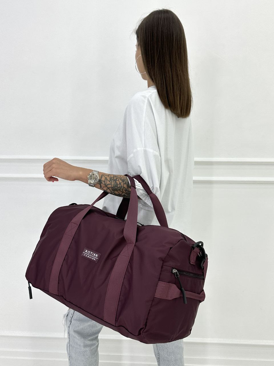 Спортивная сумка PouchMan 3053burgundy