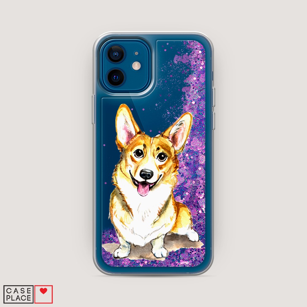 

Чехол Awog на Apple iPhone 12 / Айфон 12 "Малыш корги", Разноцветный, 12592-1