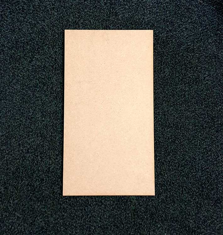 

Тренировочный планшет artboard - прямоугольник 24x44 см, 1 шт., ResinArt RA-70055/1 (24x44