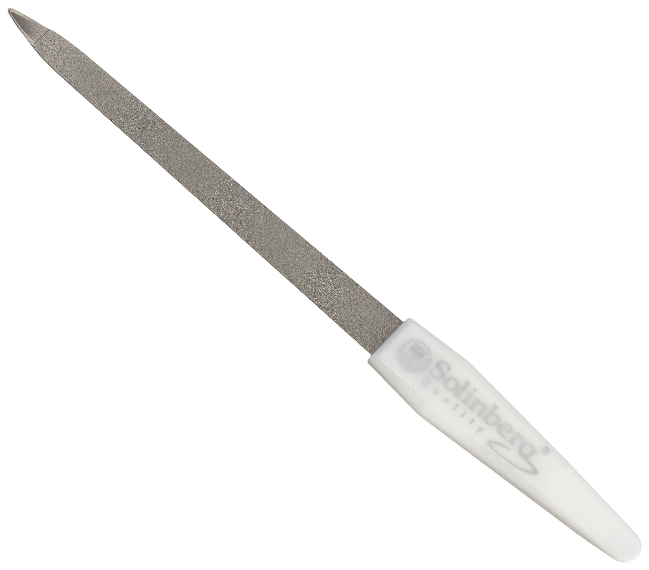 Пилка металлическая для ногтей, 17 см, цвет белый, 427 qvs металлическая шлиф пилка для ног