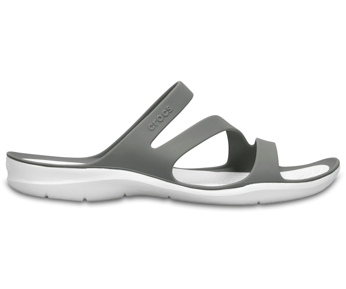 

Сланцы женские Crocs CRW_203998 серые 39-40 RU (доставка из-за рубежа), CRW_203998
