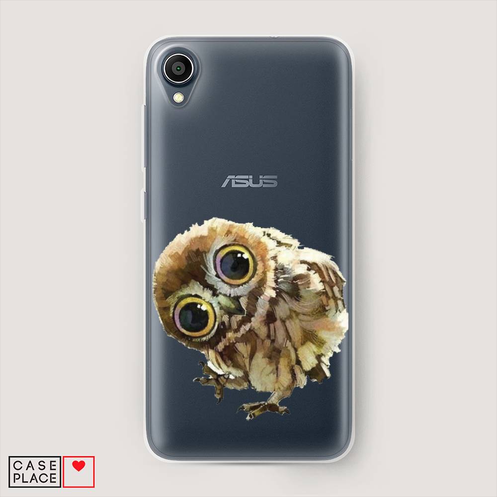 фото Чехол awog "любопытный совенок" для asus zenfone live l1 za550kl