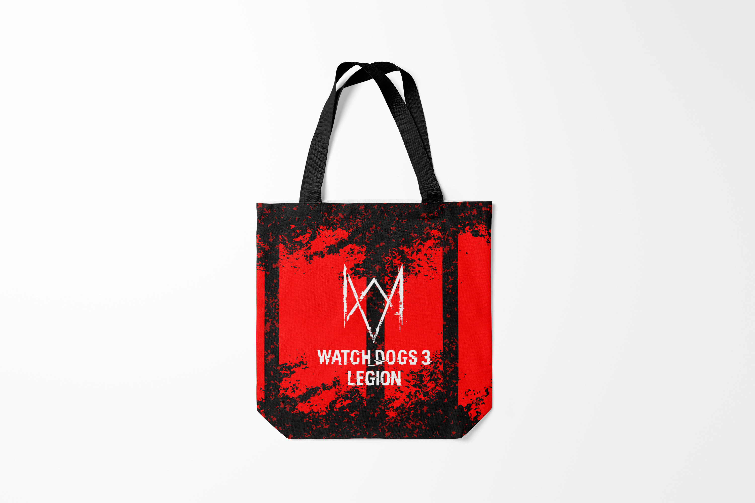 

Сумка шoппер унисекс Burnettie Watch Dogs 2 Legion., серый, Watch Dogs 2 Legion.