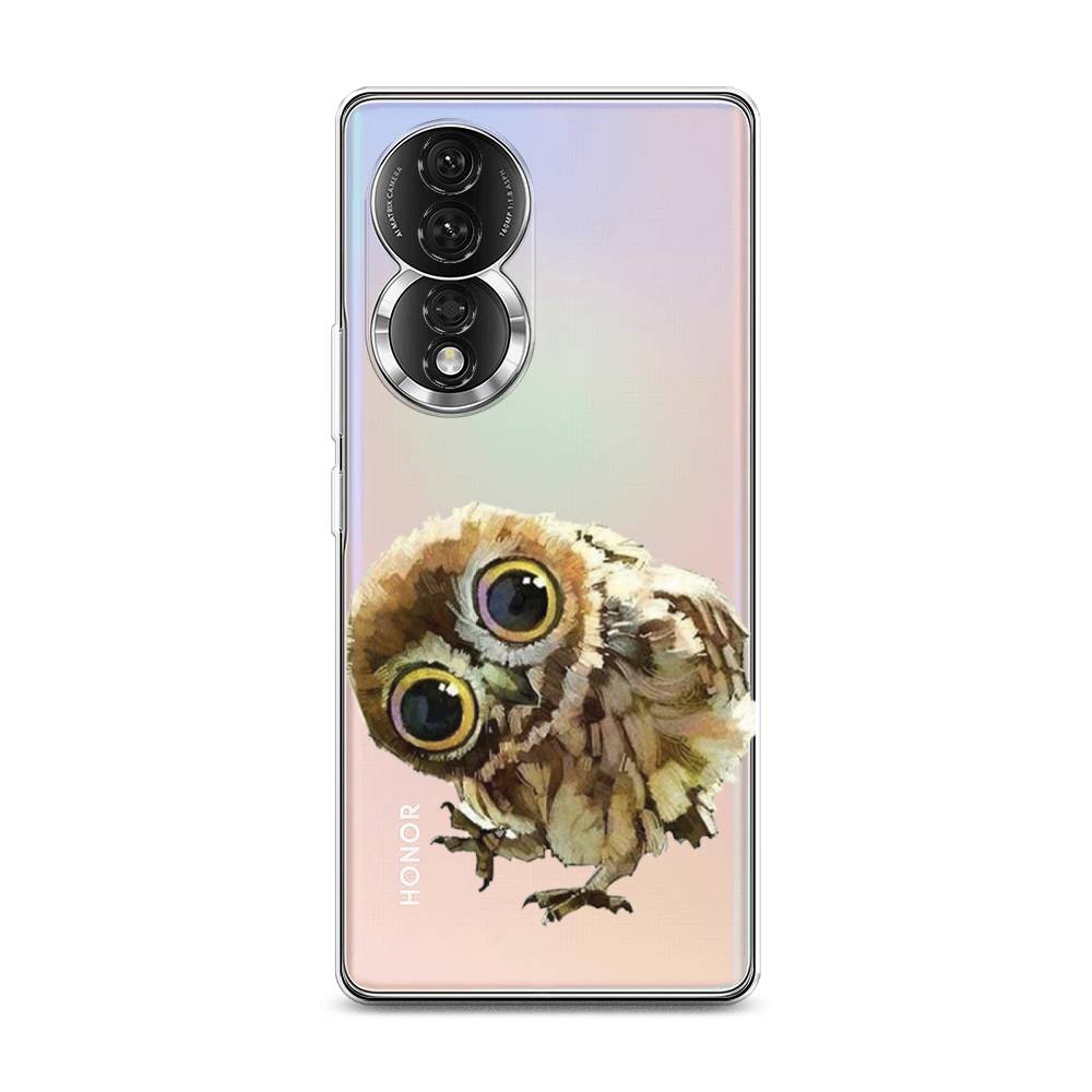 

Чехол Awog на Honor 80 "Любопытный совенок", Коричневый;белый;прозрачный, 6120350-1