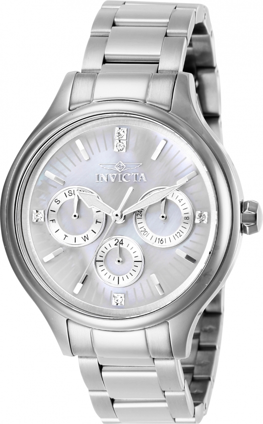 Наручные часы женские INVICTA 28956 серебристые