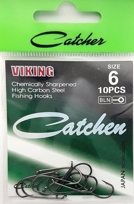 Крючок Catcher VIKING Size 6 (3 пакетика)