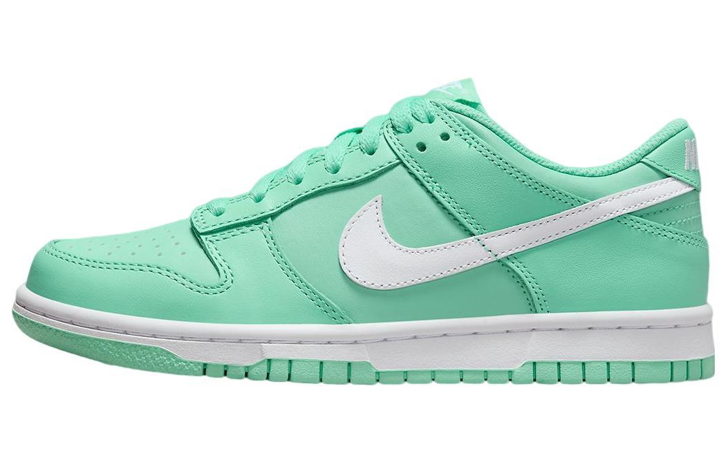 

Кеды унисекс Nike Dunk Low Light Menta GS бирюзовые 39 EU, Бирюзовый, Dunk Low Light Menta GS