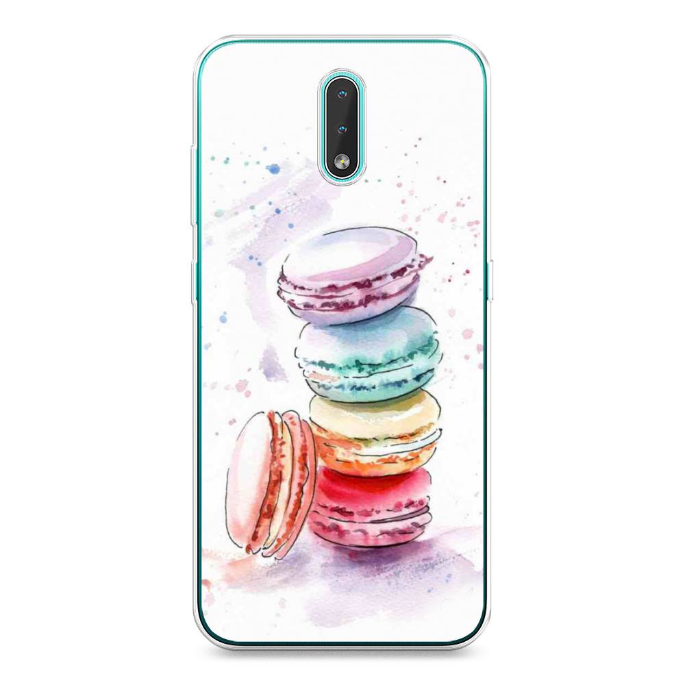 

Чехол Awog на Nokia 2.3 / Нокиа 2.3 "Пирамидка макарони 2", Желтый, 123250-10