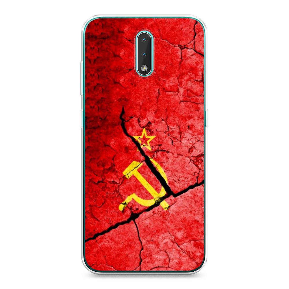 

Чехол Awog на Nokia 2.3 / Нокиа 2.3 "СССР", Красный;черный;желтый, 123250-5