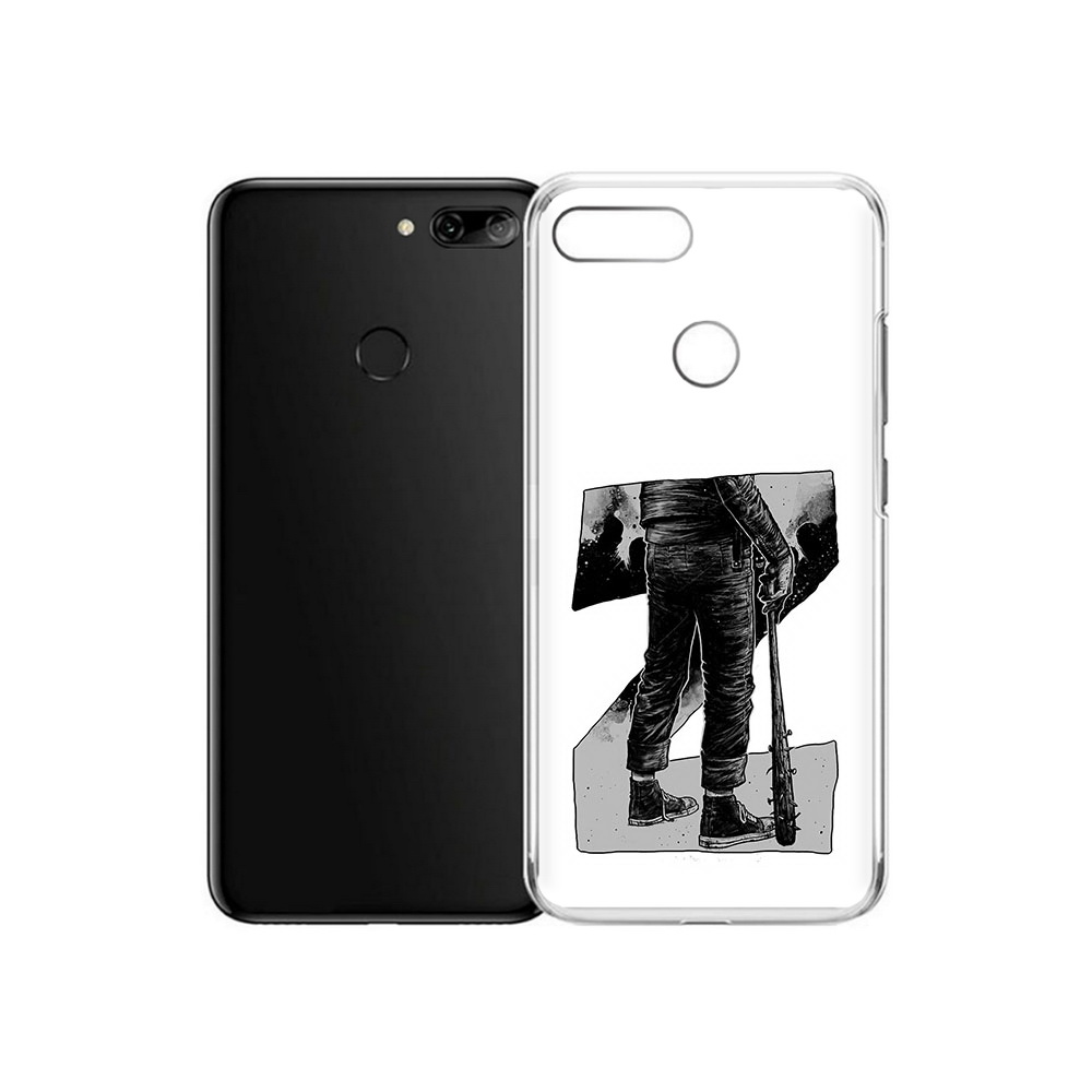 

Чехол MyPads Tocco для Alcatel 1S воин черно белый (PT227137.662.265), Tocco