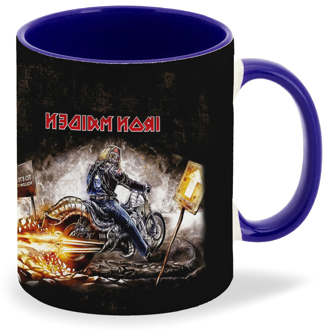 

Кружка CoolPodarok iron maiden мотоцикл2, iron maiden мотоцикл2