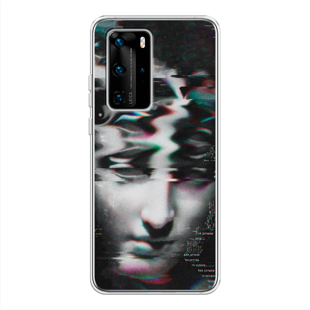 

Чехол Awog на Huawei P40 Pro "Glitch Art", Серый, 610950-9