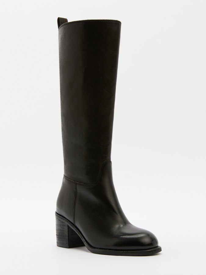 

Сапоги женские Tendance SW2508-2 черные 38 EU, Черный, SW2508-2