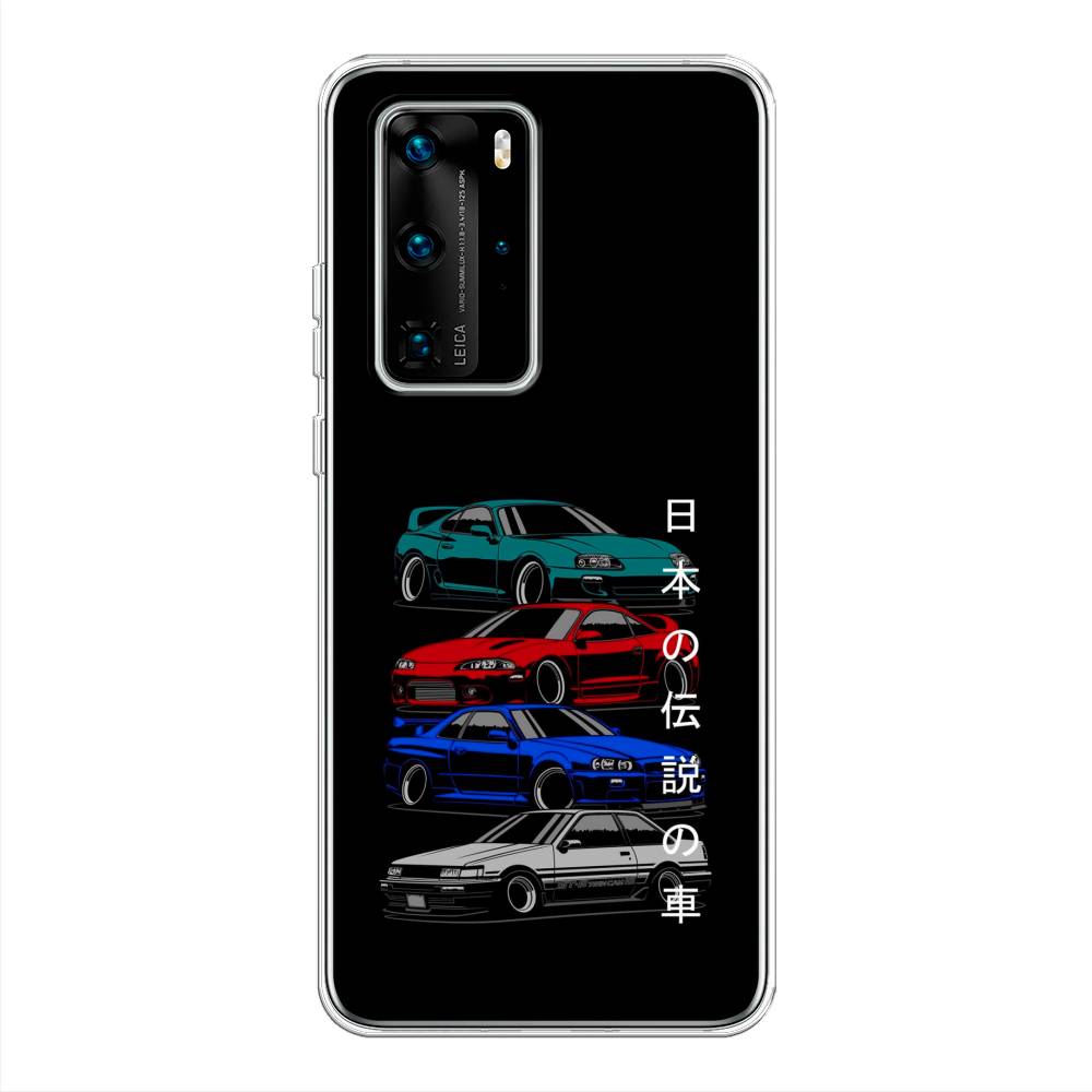 

Чехол Awog на Huawei P40 Pro "JDM Legend cars", Зеленый;красный;синий, 610950-5