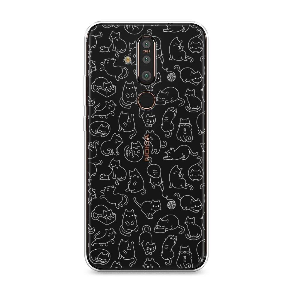 

Чехол Awog "Шкодливые котики" для Nokia X71