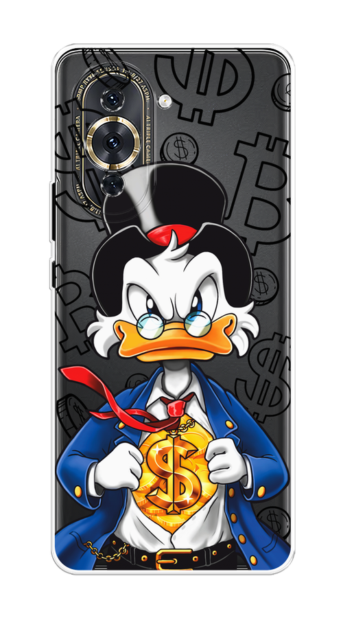 

Чехол на Huawei Nova 10 Pro "Scrooge Goldman", Черный;белый;синий, 6109050-1