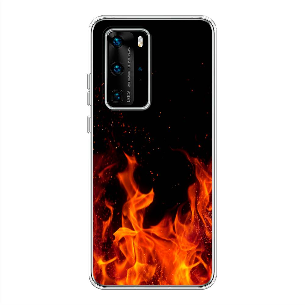 

Чехол Awog на Huawei P40 Pro "Все в огне", Оранжевый;черный, 610950-4