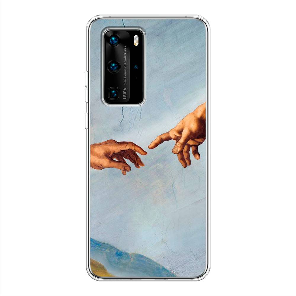 

Чехол Awog на Huawei P40 Pro "Сотворение Адама", Голубой;коричневый;серый, 610950-9